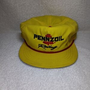 Yellow Pennzoil Racing Cap